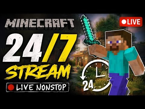 MINECRAFT PARKOUR 24/7 LIVE | Non-Stop Minecraft Parkour Gameplay | Join the Live Stream