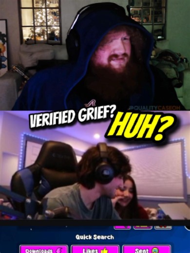 Grief is verified bro #caseoh #caseohfunnymoments #geometrydash #griefverified