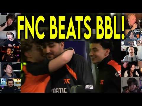 Valorant Streamers React To Fnatic Dominant Win Against BBL In VCT