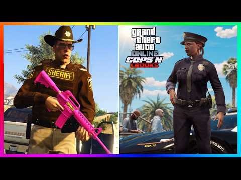 GTA 5 NEW POLICE SHERIFF OUTFITS, Buy Cop Outfit, CARS Leak, GTA5 Summer DLC 2026(GTA Online Update)