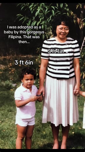 then vs now! #motherdaughter #adopted #adoption #filipina #filipinomom | adoption