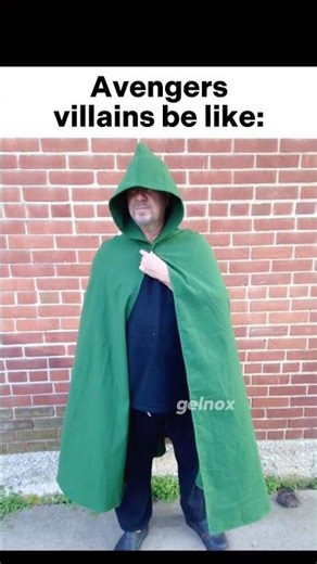 Avengers villains be like: loki, ultron, thanos, dr doom