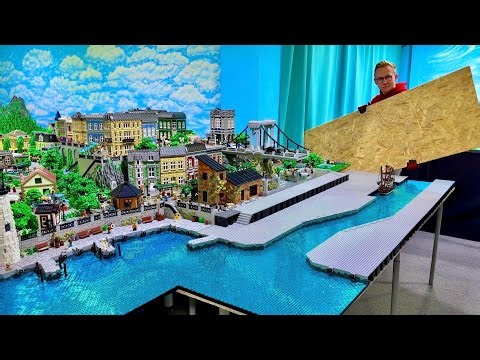 FINALLY Expanding My LEGO City: MASSIVE Bridge and Thousands of Bricks...