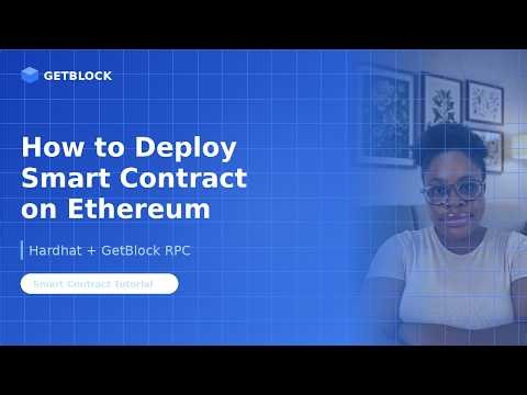 How To Deploy Smart Contract On Ethereum Network Using GetBlock and Hardhat Without .env File