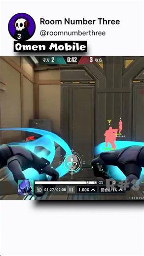 Omen Mobile Replay 💯 #valorant #valorantclips
