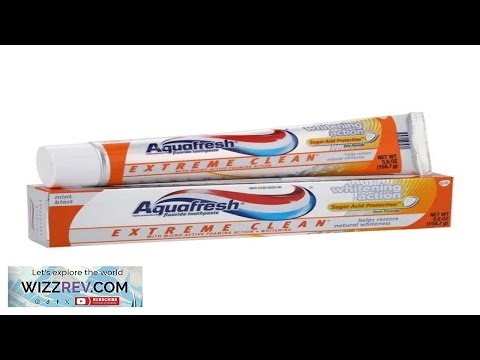 Aquafresh 33873C Extreme Clean Toothpaste Whitening Mint Blast 12 Pk 5.6oz eBay