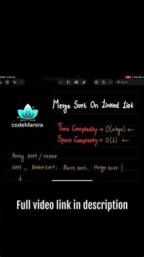 Merge Sort made easy - Codemantra