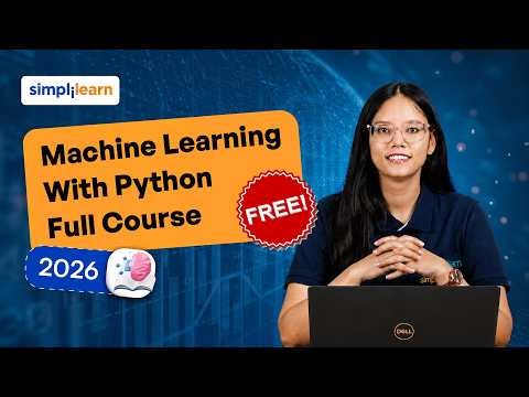 Machine Learning With Python Full Course | Complete Machine Learning Course | Simplilearn