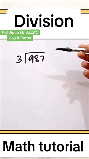 Learn Division: Tagalog Math Tutorial