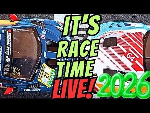 Sunday night live digital slot car racing