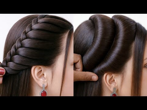 Very Beautiful Hairstyle - Easy Hairstyle For Girls | Stylish Hairstyle | Hairstyle For Birthday