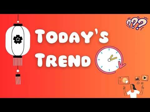 🌍 Today's Trend – Stay Ahead of What’s Trending!