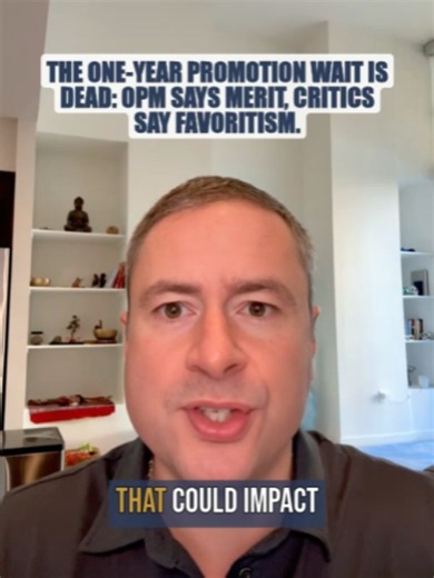 OPM repeal of time-in-grade rule: what it means for federal promotions