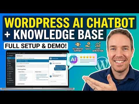 WordPress AI Chatbot Plugin with Knowledge Base – Full Setup & Demo
