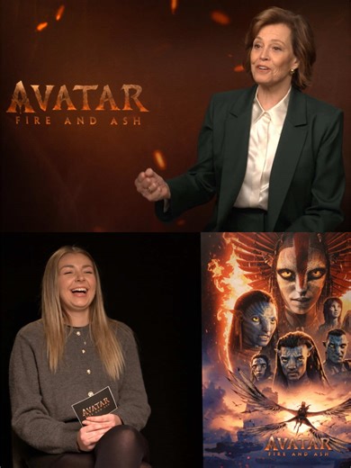 🎬 Film lovers you NEED to watch this!! 📣 I had the absolute pleasure of sitting down with the iconic Sigourney Weaver, who returns as Kiri in Avatar: Fire and Ash 🔥 We spoke about stepping back into the world of Pandora, channeling her 14 year old self for the role, and some of the most unforgettable moments from filming this incredible new chapter 🎥 I can’t wait for you all to experience the film and to see the depth and beauty Sigourney brings to Kiri once again. It’s really something spec