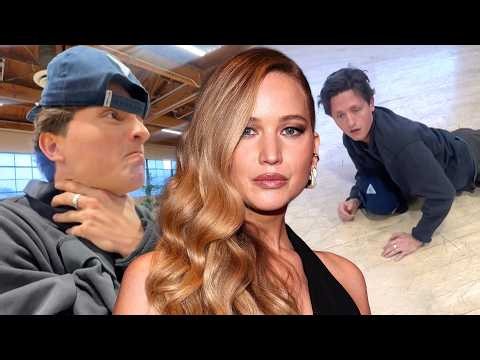 Jennifer Lawrence Hilariously Reacts to Connor Wood's Celeb Crush Confession