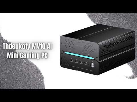 Thdeukoty MV10 AI Mini Gaming PC Review | Ryzen 7 9800X3D + RTX 5060 Ti Mini Gaming Beast!