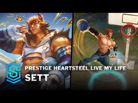 Prestige HEARTSTEEL Live My Life Sett Skin Spotlight - Pre-Release - PBE Preview - League of Legends