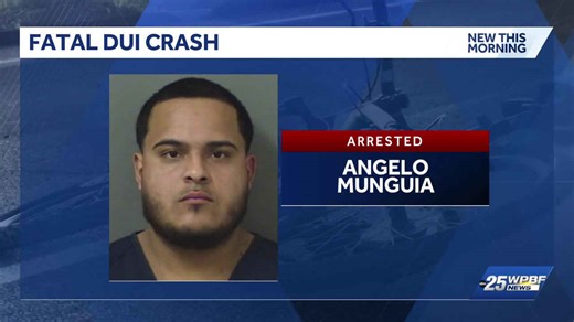 Boynton Beach man charged with vehicular homicide in fatal DUI crash