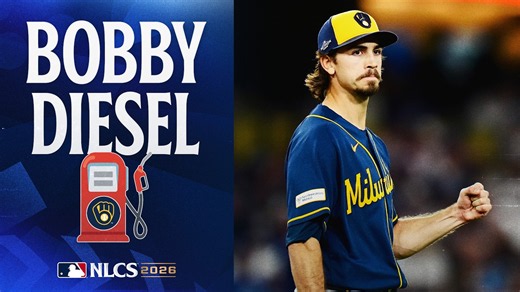 Robert Gasser was LIGHTS OUT for the Brewers in Game 3 of the NLCS! ⛽️ (Five shutout innings! 🔥)