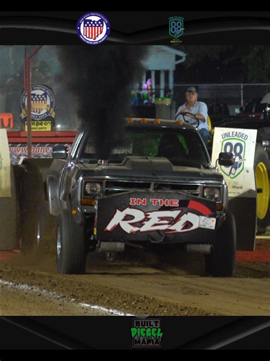 First Gen Truck Pulling Action at the 2025 Tuscarwas County Fair