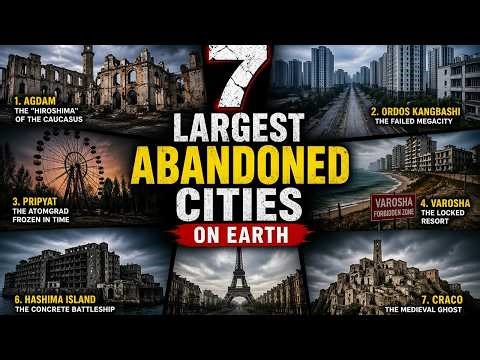 Top 7 Largest Abandoned Cities on Earth | What Happened to This City?