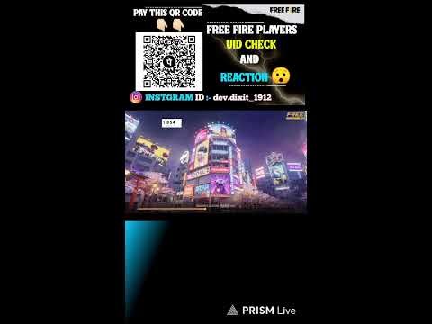 🔴 Live Free Fire UID Check | Subscribers ID Check | Custom Room | Dev Gaming YT