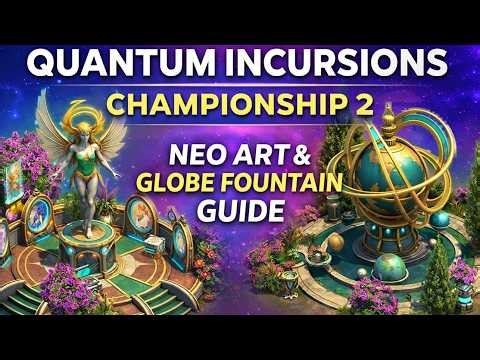 Quantum Incursions Championship 2, All Servers— Neo Art & Globe Fountain Guide | Forge of Empires