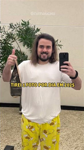 Fiz UMA FOTO por DIA em 2025! | @CUNHALUCASS