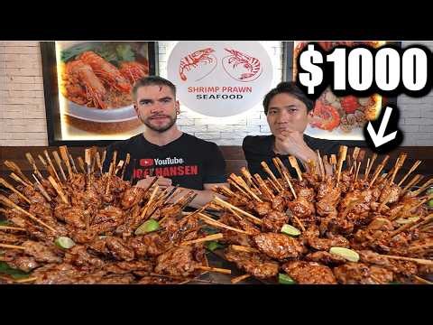 WIN $1000 IF YOU CAN BEAT THIS UNDEFEATED 6KG BBQ PORK CHALLENGE! With @ZermattNeo
