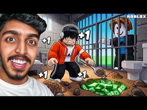 We Escaped ROBLOX PRISON With +1 MONEY Every Second! 😱