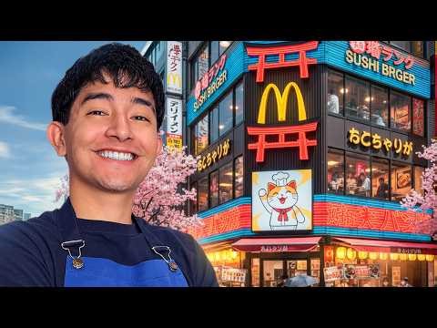 PROBANDO la COMIDA RÁPIDA de JAPÓN