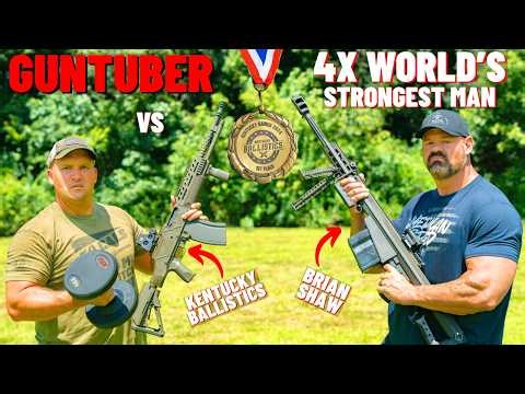 GunTuber vs 4X World’s Strongest Man (ft. Brian Shaw)