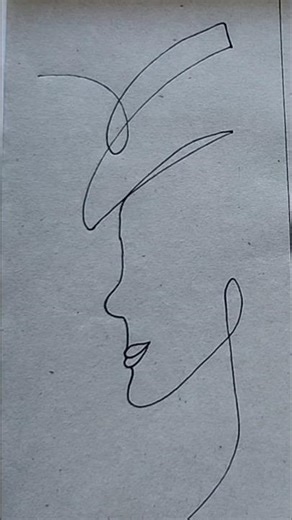 Line Sketching ✍️ Easy Line Art 🎨 Abstract Line Drawing ✍️ Line Drawing Tutorial ✍️ Line Art ✍️