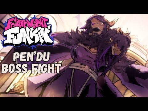 FNF Vs. Retrospecter Mod | Pen'Du Full Boss Battle HARD Playthrough