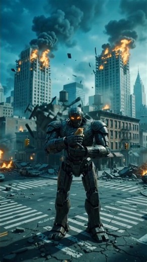 🤖🐱Even Robots Have a Heart ❤️ | NYC Alien Attack