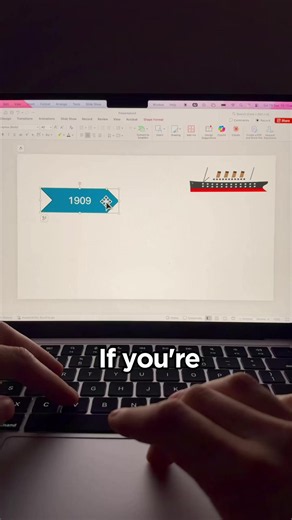 Learn PowerPoint in 21 seconds PART ONE 😳 #powerpoint #timeline #learnontiktok