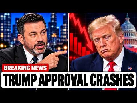 Jimmy Kimmel on Trump's Approval Hitting ROCK BOTTOM