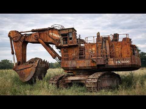Full Restoration Of A 40-Ton Giant Excavator After 130 Days Of Extreme Repair / Millions Astonished.