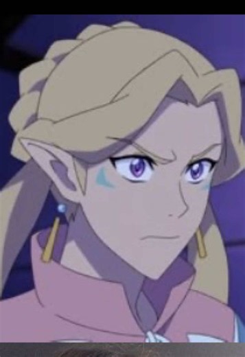 Is Romelle's blue markings canon in Voltron Legendary Defender?
