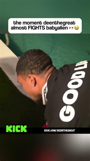 DeentheGreat ALMOST FIGHTS Baby Alien on stream #boxing