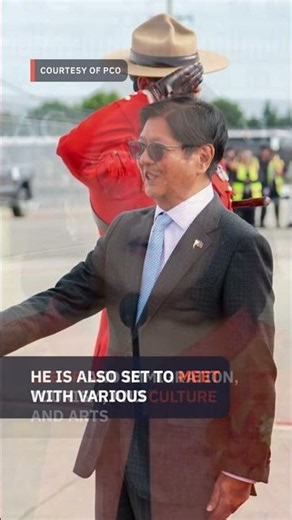 Marcos in Canada: Closer trade, security in a turbulent world