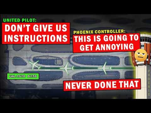 United Pilot Gets Annoyed due to Controller Instructions During Landing