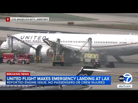 New video shows passengers running from United plane after engine fire