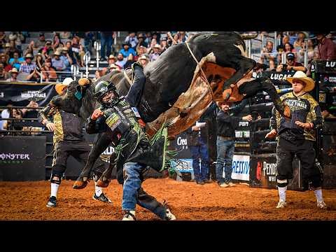 WRECK! Daylon Swearingen rides Tecovas Triple Aught for 86.6 points | PBR UTB Highlight
