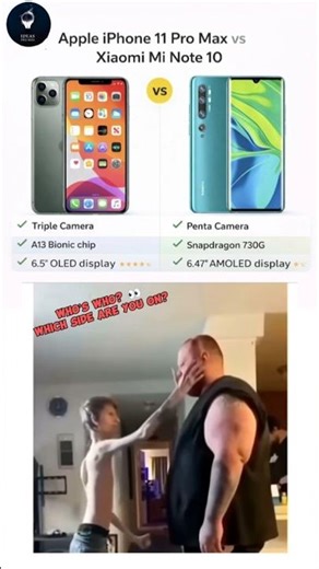 Classic Showdown: iPhone 11 Pro Max vs. Mi Note 10