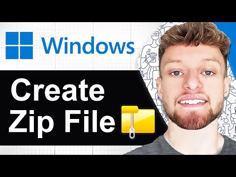How To Create a Zip File on Windows Laptop & PC (Step By Step)
