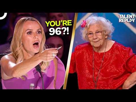 96-Year-Old Singer Shocks the Judges | Britain's Got Talent