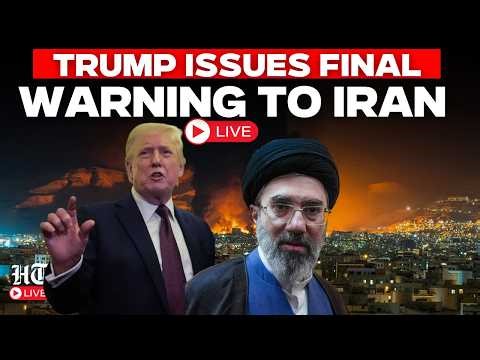 US-IRAN WAR LIVE | Trump's Big Announcement On Military Action Against Iran | Breaking News LIVE