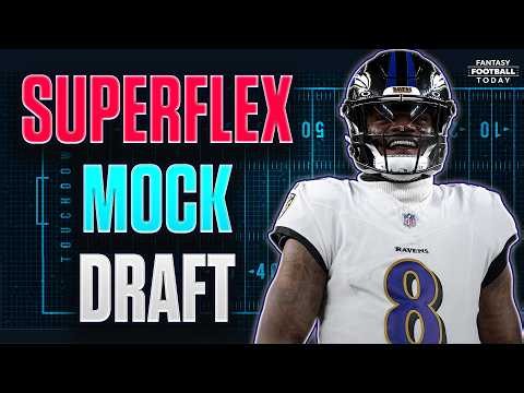2026 PPR Superflex Fantasy Football LIVE Mock Draft | 12-Team Redraft Strategy & Picks